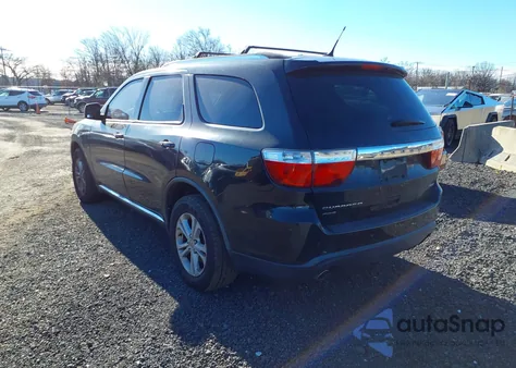 2012 Dodge Durango Crew из США, поврежденный, VIN 1C4SDJDT2CC104502